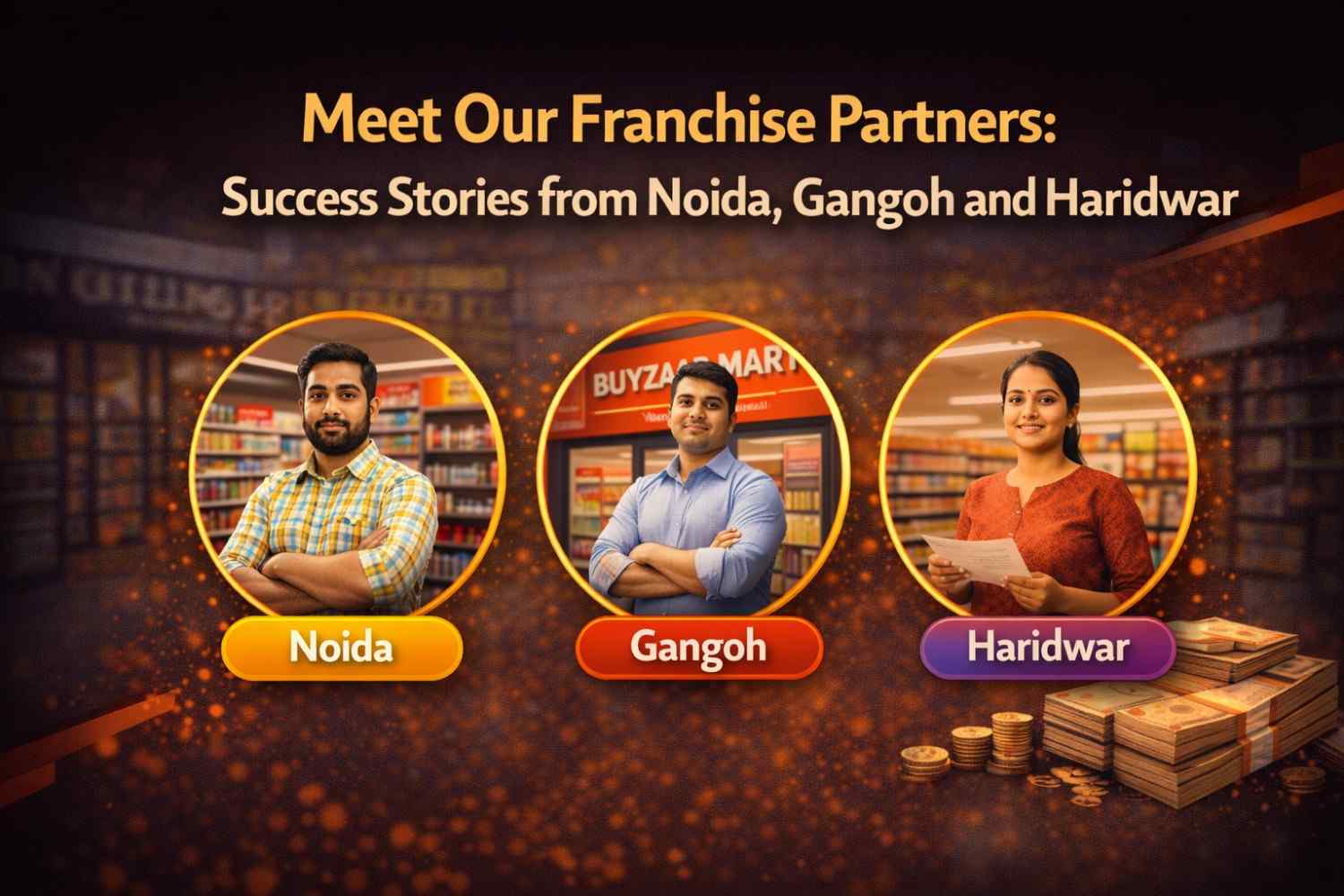 Meet Our Franchise Partners: Success Stories from Noida, Gangoh and Haridwar