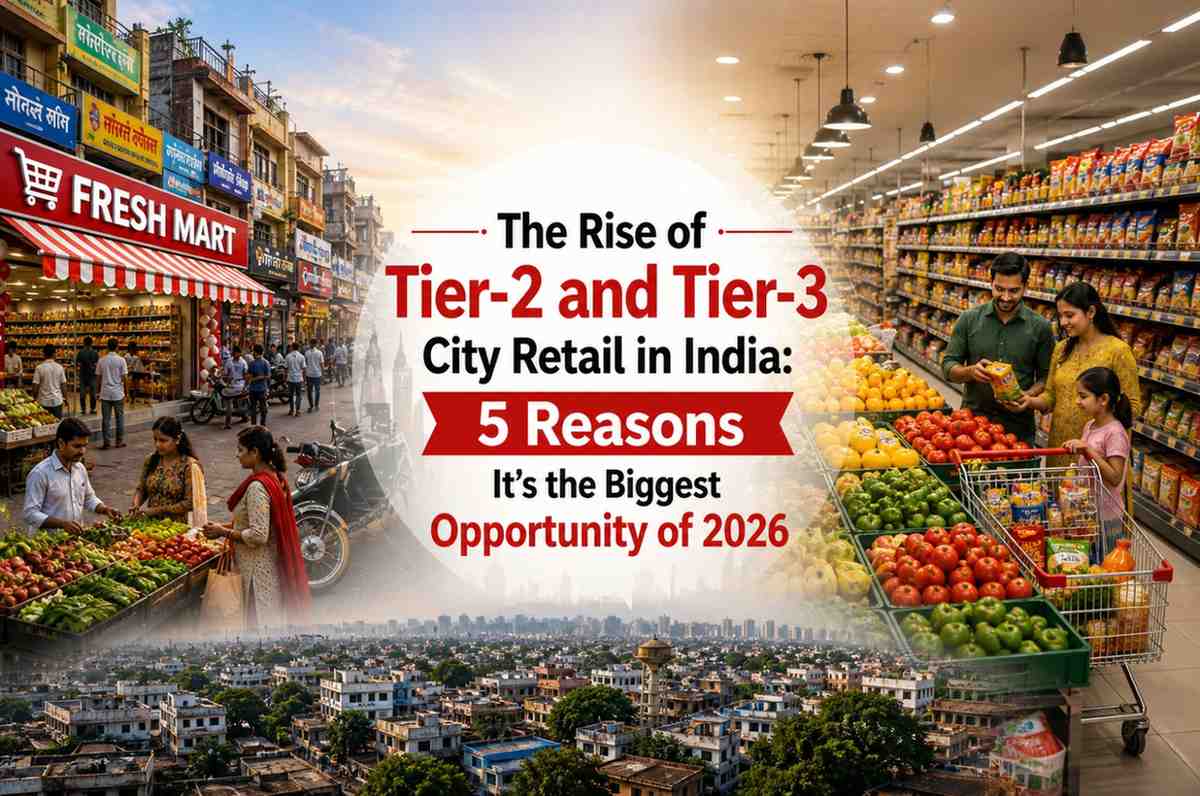 The Rise of Tier-2 and Tier-3 City Retail in India: 5 Reasons It's the Biggest Opportunity of 2026