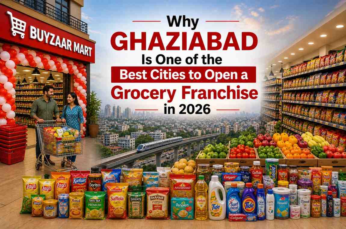 Why Ghaziabad Is One of the Best Cities to Open a Grocery Franchise in 2026