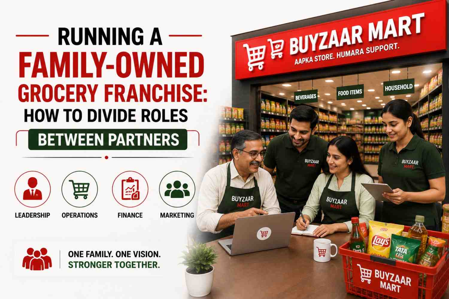 Running a Family-Owned Grocery Franchise: How to Divide Roles Between Partners (2026)