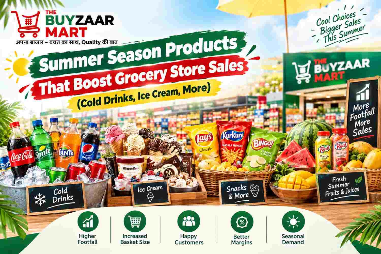 Summer Season Products That Boost Grocery Store Sales