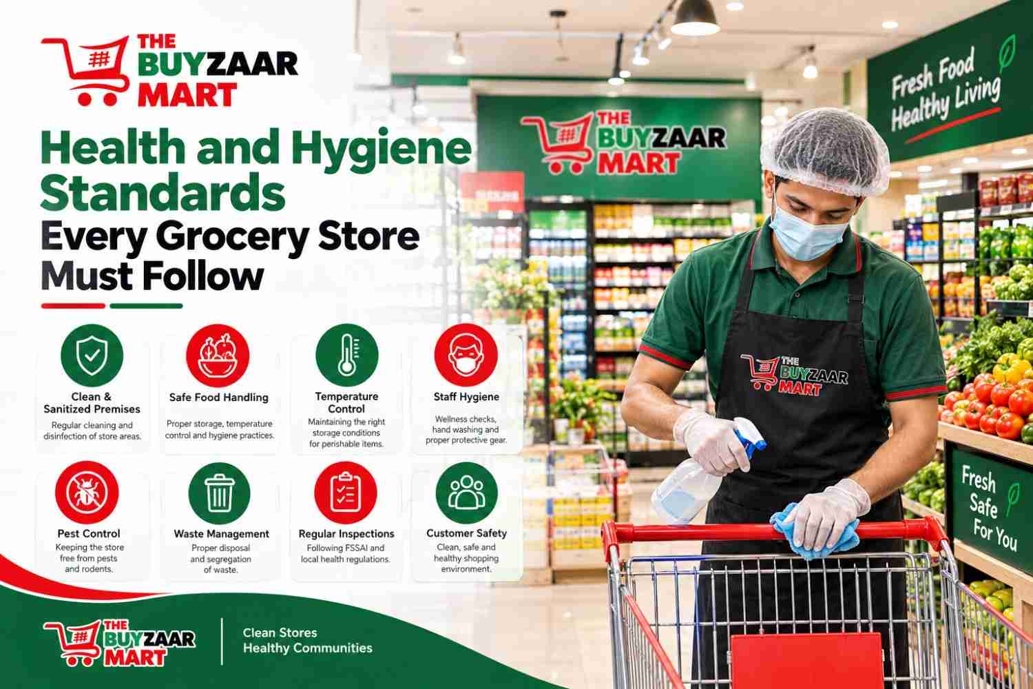 Health & Hygiene Standards Every Grocery Store Must Follow