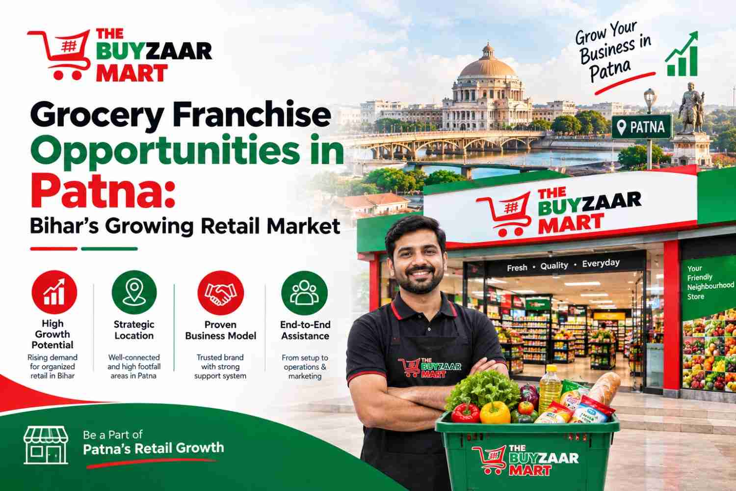 Grocery Franchise Opportunities in Patna, Bihar