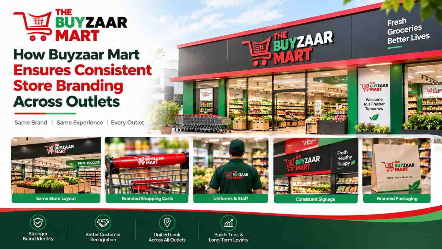 How Buyzaar Mart Ensures Consistent Store Branding Across Outlets