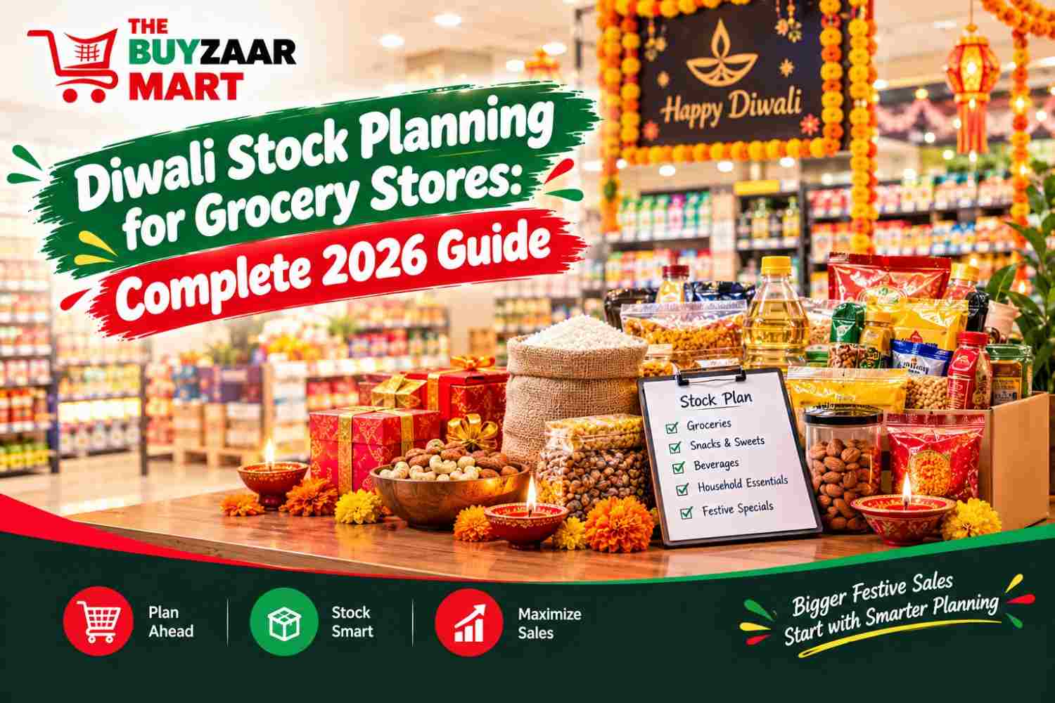 Diwali Stock Planning for Grocery Stores: 2026 Guide